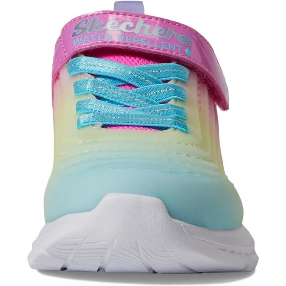 Girl's Multicolor Jumpsters 2.0-Blurred Dream Sneaker Hook & Loop Lace Up - Picture 7 of 7